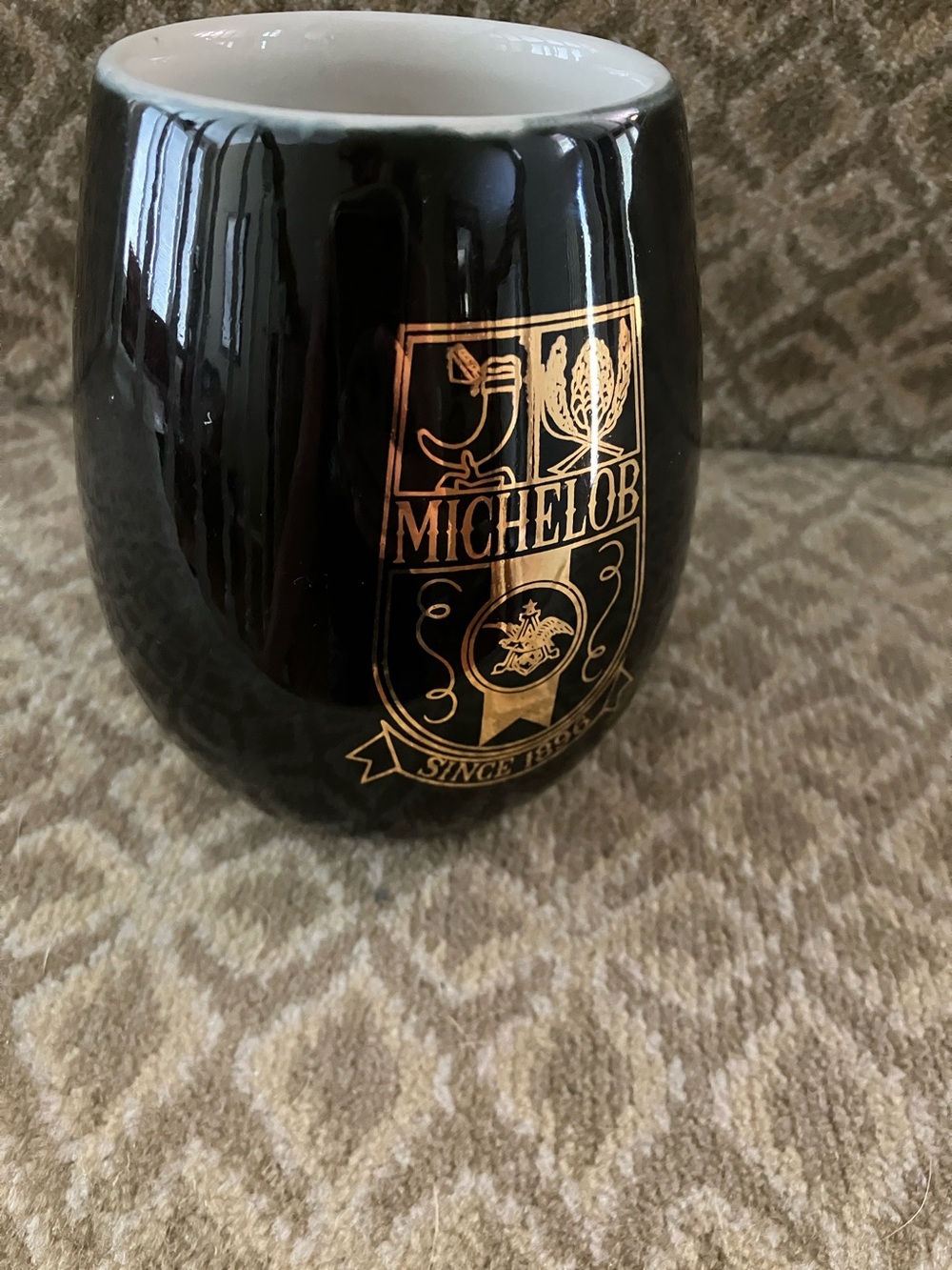 Vintage Michelob beer mug from 1976 Ceramarte